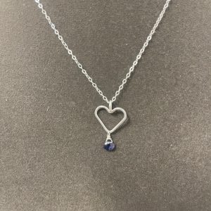 Iolite Sterling Silver Necklace