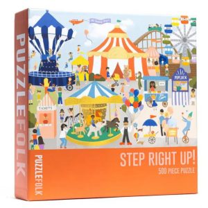 Step Right Up! 500 Piece Circus Jigsaw