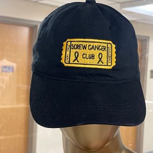 Baseball Cap Screw Cancer