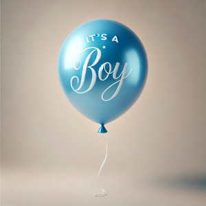 Helium Baby Announcement Balloons – “It’s a Boy” & “It’s a Girl”