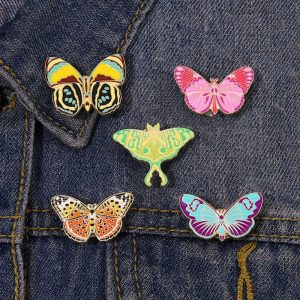 Vibrant Butterfly Pins