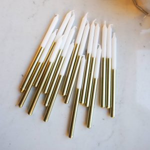 Gold Metallic Dip 16 set