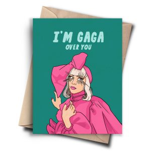Funny Valentines Day Card - Lady Gaga Love Anniversary Card