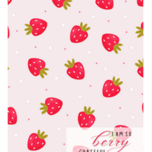 Berry Grateful Greeting Card