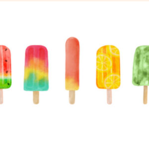 Popsicles Greeting Card