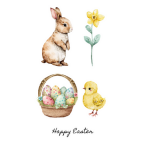 Happy Easter Greeting Card