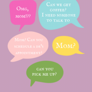 Mother's Day Text Greeting Card