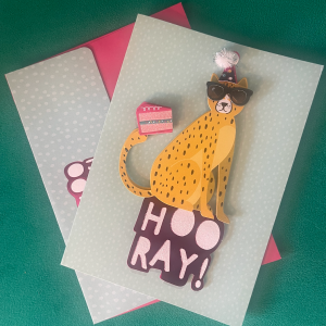 Hooray Greeting Card