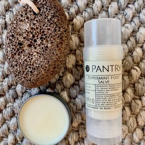 Peppermint Foot Salve - Natural Pedicure + Heel Balm