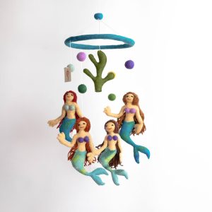 Mermaid Under the Sea - Nursery Decor