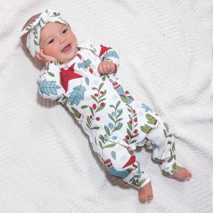Baby's Christmas Romper